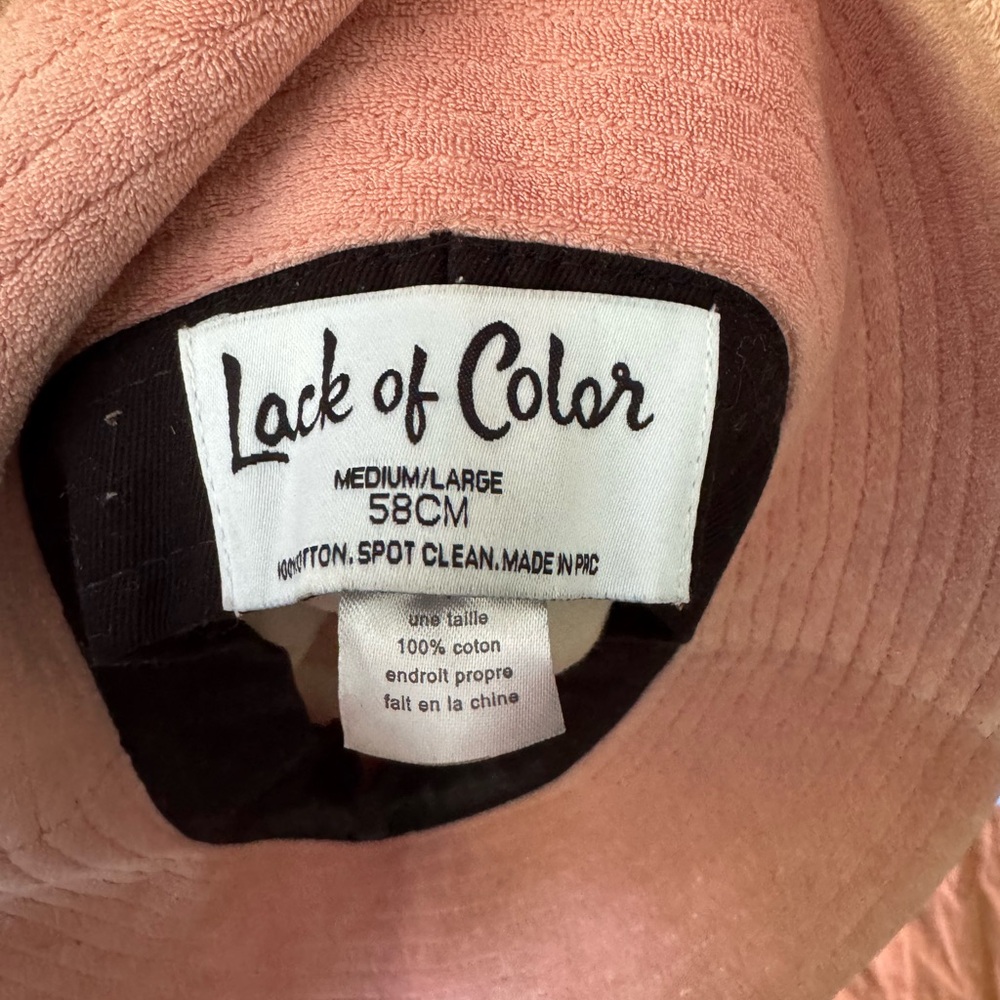 Lack of Color Pink Bucket Hat